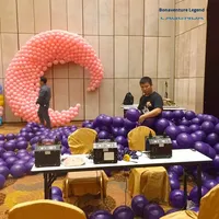 Pompe à ballons électrique quantitative et programmable pour la décoration de mariages et d'anniversaires