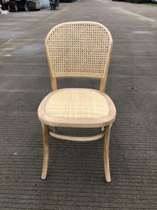Chaises de salle à manger en bois pour événements, <span class=keywords><strong>location</strong></span> de mariage, personnalisées et bon marché, en rotin, par MRS WOODS - Product Image 3
