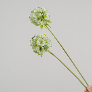 Arrangements floraux décoratifs en PVC blanc et vert, fleurs artificielles de type moulin à vent Greenway, plantes entières pour les fêtes et les festivals - Product Image 3
