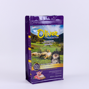 1.5kg 5kg 10kg 20 kg tùy chỉnh lớn Pet Dog thực phẩm lưu trữ túi với nắp kéo dây kéo - Product Image 1