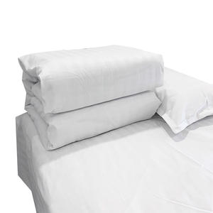 Juego de Ropa de Cama Hospitalaria de Tres Piezas, 1.0m, Rayas Azules y Blancas, Teñido Reactivo, Antiarrugas, para Uso en Salas y Residencias de Ancianos - Product Image 5