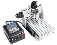 Hobby Mini CNC 3020 4-assige 300W/800W/1500W Desktop CNC Router Machine Hout PCB Acryl Enkelvoudige Spindel Stappenmotor