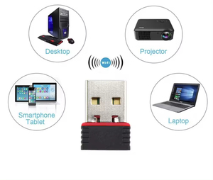 Adaptador Wifi USB OEM de Fábrica, Adaptador de Red Inalámbrico de 150mbps con Antena Integrada para Computadora Portátil y de Escritorio - Product Image 2