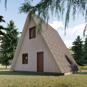 Vente chaude 40ft Huttes <span class=keywords><strong>en</strong></span> acier préfabriquées Chine Prix <span class=keywords><strong>Chalet</strong></span> <span class=keywords><strong>de</strong></span> <span class=keywords><strong>jardin</strong></span> Kits <span class=keywords><strong>de</strong></span> cabane <span class=keywords><strong>en</strong></span> rondins Mini maisons mobiles <span class=keywords><strong>en</strong></span> bois Resort Cottage Usage domestique - Product Image 3