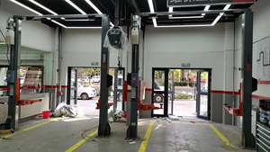 BAOHUA Floor clear Elevator Mobile Hydraulic <strong>Wash</strong> Jack Ramp <strong>Single</strong> Scissor Parking Portable 2 4 <strong>Post</strong> <strong>Car</strong> <strong>Lift</strong> for <strong>Car</strong> Service - Product Image 6