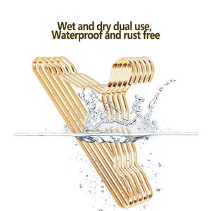 Venta caliente Sunshine Home Custom Triangle Aluminio Multicolor Balcón y uso en interiores Percha a prueba de viento para ropa - Product Image 3