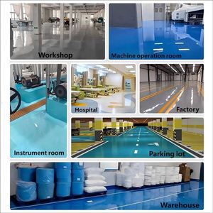 Impact Resistant Spray Epoxy Floor <b>Coating</b> - Heavy Duty Liquid <b>Paint</b> for Workshop & Factory Floors - Product Image 3