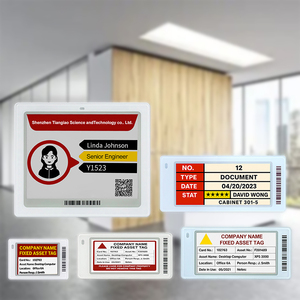 Wifi Wireless E-Ink Screen Sign Easy-To-Read Office Door Meeting Reservation System <b>Label</b> Low Power Consumption Shopping Mall - Product Image 1