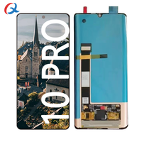 Layar AMOLED Asli untuk Penggantian LCD HP TCL 10 Pro, Perakitan Digitizer