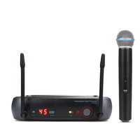 Système de microphone sans fil UHF PGX24 PGX24 BETA58A, micro vocal cardioïde portable pour scène, studio et spectacles en direct