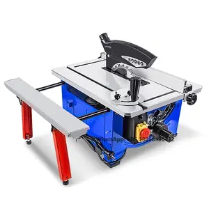 China Portable Household Dust-free Multifunctional Electric Sliding Table Saw Wood Cutter 45 Degrees Cutting for Woodworking