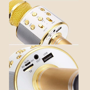 Micrófono Inalámbrico de Karaoke WS858 con Altavoz Incorporado para Uso en el Hogar, Fiestas Infantiles y Canto - Product Image 3