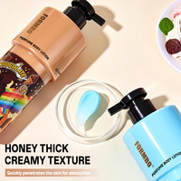 Délices parfumés gourmands, parfum 458ml, lait de chèvre, niacinamide, multi-usages, lissant, hydratant, réparateur, lotion pour le corps parfumée