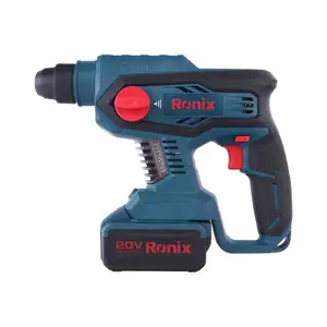 Ronix 89 סדרת 8910 3 פונקציות SDS בתוספת 20V 4Ah Brushless מנוע סיבובי Cordless הפטיש מכונה