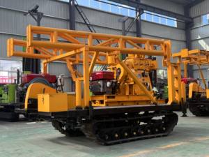 Kern bohrmaschine Crawler <span class=keywords><strong>Drilling</strong></span> <span class=keywords><strong>Rig</strong></span> Bodenprobe nahme Kern Probenahme Bohr gerät Geo technisch - Product Image 2