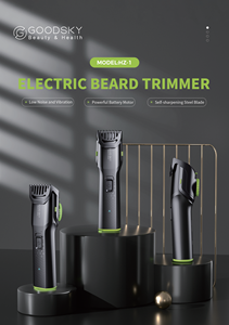 Goodsky Professionele Elektrische Baard Trimmer Oplaadbare Baard Scheerapparaat Verstelbare Beschermers Haar Trimmer Voor Mannen - Product Image 5