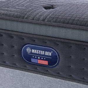 Confortable King Queen Size <span class=keywords><strong>Gel</strong></span> Mousse À Mémoire De Mémoire Tissu De Bambou Et Ressort Hélicoïdal Roll Up Dans Une Boîte <span class=keywords><strong>Matelas</strong></span> De Lit De Luxe <span class=keywords><strong>En</strong></span> Vente - Product Image 4