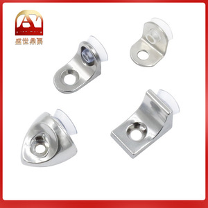 Soporte de Esquina Redondeada para Estante, Conector de Herrajes para Muebles de Aleación de Zinc Duradero - Product Image 4