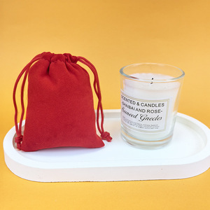 Bolsas de Regalo Personalizadas al por Mayor con Logotipo, Bolsas de Terciopelo con Cordón para Guardar Collares, Bolsas de Joyería Reciclables, Bolsas Protectoras contra el Polvo - Product Image 6