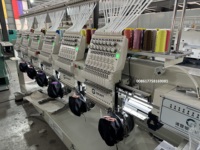 Machine à broder industrielle de haute qualité, prix imbattable, GALAXY, haute vitesse, 15 aiguilles, 6 têtes, personnalisable, pour chapeaux, vêtements, chaussures, sacs, sweats à capuche
