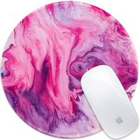 FLAME SNAKE Tapis de souris rond en caoutchouc personnalisé tendance pour le travail sur ordinateur, vente chaude