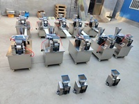 Machine à raviolis Samosa 4800 pcs/h automatique prix/Machine à empanada prix Machine à boulettes rondes triangulaires faisant la Machine
