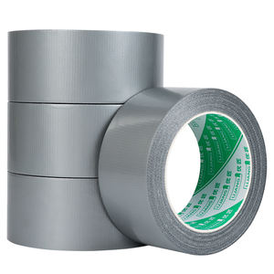 UJANG Low Moq Wholesale Private logo <strong>Adhesive</strong> <strong>Tape</strong> Waterproof Heavy Duty Repair Silver air Conditioner Cloth Duct <strong>Tape</strong> - Product Image 1
