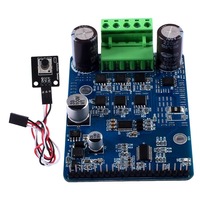 Controlador de Velocidad de Motor DC Industrial 50A 1600W 8-60V con Regulador PWM y Puerto de Potenciómetro para Motor de Escobillas, Ventilador y Bomba