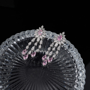 024401 комплект украшений с жемчугом и кисточками - Product Image 3