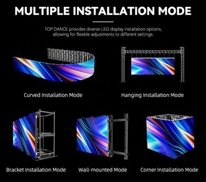 Écran LED vidéo d'intérieur pour église P4.81, <span class=keywords><strong>location</strong></span> de panneaux LED pour scènes et décors extérieurs, affichage vidéo mural - Product Image 5