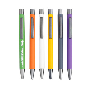 Stylos à bille professionnels en métal, portables, pour activités promotionnelles, gravure de logo personnalisable, vente en gros - Product Image 5