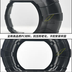 Phares de voiture LED bi-xénon de 3,0 pouces en gros avec cache décoratif carré spécial, pare-soleil, accessoires de modification et de mise à niveau - Product Image 4