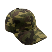 Gorras de béisbol de camuflaje con luces Led, Logo bordado con pantalla personalizada de alta calidad, muestra gratis, fabricante
