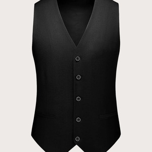 Traje de Negocios de Tres Piezas para Hombre, Estilo Italiano, Transpirable, Antiarrugas, con Logotipo Personalizado, Colores para Todas las Temporadas - Product Image 6