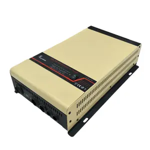 CE ROHS Off grid intelligent 2000w dc 12v 24v 48v ac 110v 220v pure sine wave low frequency invertor with charger