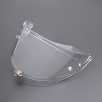 Visière de remplacement pour casque de moto KYT R1R, anti-rayures, protection UV, accessoires pour moto