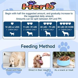 Suplemento Natural para el Cuidado de la Salud de Perros OEM, Mejora el Sistema Inmunológico con Probióticos, Masticables Suaves con Omega 3 para Perros, DHA, Anti-Picazón - Product Image 6