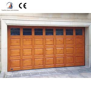 Kit de porte de garage extérieure automatique enroulable isolée coupe-vent en aluminium avec design moderne - Product Image 6