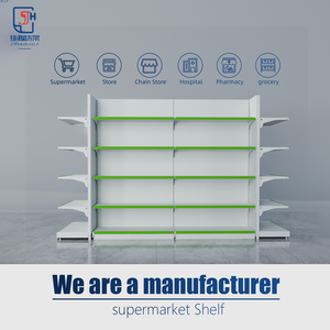 Étagères de Supermarché à Prix d'Usine Rayonnage en Gondole Robuste Personnalisé Étagères de Présentation Double Face pour Supermarché - Product Image 2