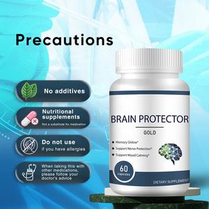 OEM Premium <span class=keywords><strong>Alpha</strong></span> Brain Complément Capsules Focus Concentration Cerveau Pilules de Soutien à la Mémoire Capsules d'Acide Neuronique - Product Image 5
