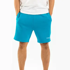 Custom Logo High Quality Men Bermuda Shorts Mens Summer Workout 100% Cotton French Terry Shorts