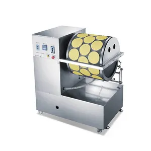 Verjaardagstaart Versieren Candy Hagelslag Machine Verjaardagstaart Coating Icing Glazuur Machine Cake Coating Spreidmachine