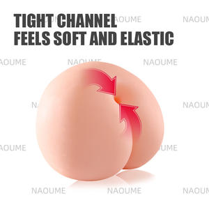 Sıcak satış şeftali şekilli erkek Realistic tor gerçekçi vajina cep kedi yetişkin seks oyuncak kedi mastürbasyon kupası yetişkin seks oyuncakları erkekler için - Product Image 2