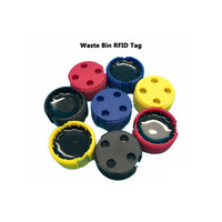 Étiquette RFID UHF à visser, étanche IP67, pour poubelle, étiquette de suivi de conteneur de déchets ISO18000-6C