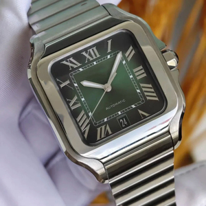 Reloj Mecánico Automático Verde AF de Alta Calidad, Resistente al Agua, 9015, Correa de Liberación Rápida, Envío Rápido - Product Image 3