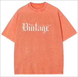 เสื้อยืดคอตตอน 100% สำหรับผู้ชาย แบบเรียบ ไม่มีลาย สกรีนโลโก้ได้ รับผลิตแบบ OEM/ODM ขายส่ง พร้อมสกรีนโลโก้ตามสั่ง - Product Image 3
