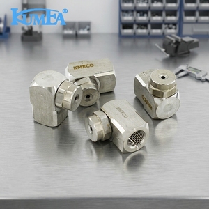Boquilla de Pulverización Cónica de Ángulo Recto de Acero Inoxidable KUMEA para Enfriamiento Industrial, Humidificación, Limpieza y Atomización - Product Image 6
