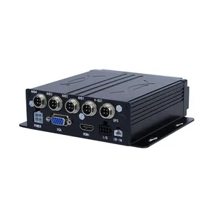 4CH 720P के साथ मोबाइल DVR समर्थन 4G वाईफ़ाई जीपीएस वैकल्पिक MDVR कार बस ट्रक वाहन कैमरा रिकॉर्डर