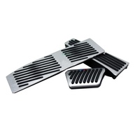 Pour BMW 1 3 Series X1 E39 E46 E87 E90 E91 E92 accélérateur antidérapant sans perçage, gaz, carburant, frein, repose-pied, coussinets de pédale, style de voiture