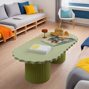 Table en MDF postmoderne <span class=keywords><strong>funky</strong></span> avec couleur personnalisée disponible pour table d'appoint de canapé ou table en plastique de balcon - Product Image 4